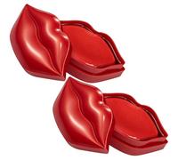 Mikikit Maschera in Gel Per Labbra Idratante e Nutriente 40 Pezzi 20 Fogli Per Scatola Effetto Emolliente e Levigante Cura Labbra Per Uso Notturno e Diurno