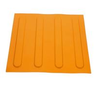 Mikikit Mattoni Ciechi Guida Tattili per Marciapiede in Pvc Giallo Design Semplice e Pratico di Sicurezza per Giardino e Strada per Persone Non Vedenti e Ipovedenti