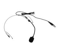 Mikikit Microfono Cuffia Per Insegnanti Microfono Sopra Orecchio Cuffia Indossabile Connessione Cablata Affidabile Microfonico Per Amplificatore Vocale