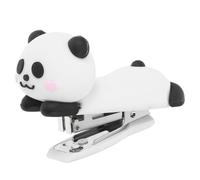 Mikikit Mini Cucitrice Portatile a Forma di Panda, Piccola Spillatrice Kawaii Graffette per Insegnanti e Studenti, Accessori da Scrivania per Ufficio e Scuola, Organizzazione Documenti