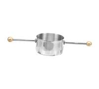 Mikikit Misurino Cocktail Inox Doppia Sfera Strumento Misura Professionale per Bartending Misurino Compatto e Facile da Usare per Bar e Appassionati Cocktail