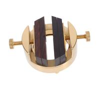Mikikit Morsa Morsetto per Incisione di Sigilli e Pietre Base Girevole in Ottone Morsa Stabile per Intaglio Calligrafia Utensile Portatile per Progetti Artigianali