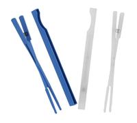 Mikikit Morsetti per Sordina in Nylon per Accordatura Pianoforte Clip Silenziosa Robusta 2 Pezzi Blu e Bianco Accessorio per Strumento Musicale Strumento Silenzioso Durevole per