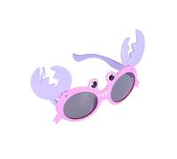 Mikikit Occhiali da Sole Divertenti Forma di Granchio per Leggeri e Resistenti Accessori Cosplay per Feste e Compleanni Occhiali Party Strani e Colorati con Gambe
