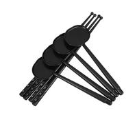 Mikikit Occlusore Oculare Portatile in Plastica Set da 8 Pezzi con Paletta per Esame della Vista e Puntatore Manuale per Optometristi Ortottisti Uso Clinico e Domiciliare