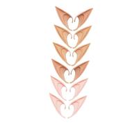 Mikikit Orecchie Finte Resistenti All’usura per Cosplay, Set da 6 Paia (10-12 Cm), Accessori Sostituibili per Feste e Travestimenti di Fate e Folletti