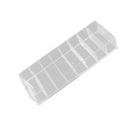 Mikikit Organizer per Testine Macchinetta Tagliare Elettrica Box Multi Scomparti con Fondo Piatto Antiribaltamento Custodia e Resistente per Accessori Tagliacapelli Casa e