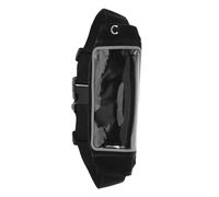 Mikikit Pacchetto da uomo atletico correndo per il telefono sport lulù Abbigliamento da corsa all'aperto borsa da corsa portatile borsa da corsa causale sacca in vita Nylon Nero