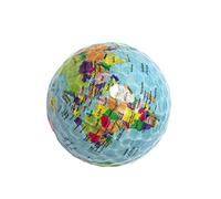 Mikikit Palla da Golf Doppio con Motivo Mondo Pallina da Allenamento Colorata Leggera e Resistente per Pratica Indoor e Outdoor Regalo Sportivo per Appassionati di Golf