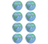 Mikikit Palloni Gonfiabili da Spiaggia 8 Pezzi Leggeri e Galleggianti Sull'acqua a Forma di Globo in Pvc per Piscina e Festa di Compleanno Estiva
