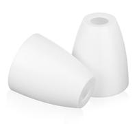 Mikikit Paralume Plastica Bianca 4.53In X 3.94In Ricambio Per Lampada Da Scrivania E14 2 Pezzi Copertura Paralume Multifunzionale Per Casa Studio Hotel