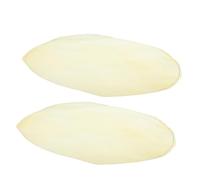 Mikikit Pelli di Ricambio per Tamburello e Conga, 2 Pezzi in Pelle di Capra Diametro 35 CM, Accessori per Percussioni Adatti a Musicisti e Spettacoli dal Vero