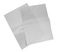 Mikikit Pellicola Protettiva per Laptop 2 Fogli Argento Lucido AntiGraffio E Antimacchia Resistente allo Sbiadimento Riutilizzabile Facile da Applicare Non Appiccicosa.