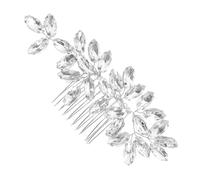 Mikikit Pettine per Sposa con Accessorio Decorativo per Matrimonio e Feste Compatibile con Abiti Sposa e Serate