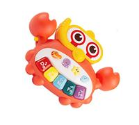 Mikikit Pianoforte Musicale per Ragazzo Design Cartoon Sicura e Durevole Educativo Sensoriale Portatile per Regalo per Sviluppo Musicale
