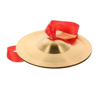 Mikikit Piatti da Dito in Lega Piccoli Piatti Metallici per Percussioni Strumenti Musicali da Dito Cinesi per Ragazzo Ragazza Ragazza e Adulti Cinghie per Impugnatura Facile