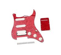 Mikikit Pickup Humbucker Precablati Per Chitarra Elettrica Base in Ottone e Copertura Cromata Viti Di Incluse