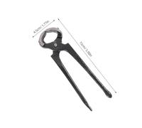 Mikikit Pinza per Rimuovere Tappi e Tasselli Tacchi Alti 6 Pollici in Noce Design a Sfera e Forcella per Riparazione Scarpe Fai da Te e Professionale Impugnatura Ergonomica