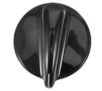 Mikikit Pomello di Controllo Forno Nero in PC e Abs Resistente e Pratico per Termostato Piano Cottura e Fornello a Gas Accessorio di Ricambio