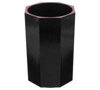 Mikikit Porta Bacchette da Tavolo in Plastica Nera, Organizer per Utensili da Cucina Pareti Ventilate, Porta Posate Igienico per Ristoranti Sushi e Cucina Casalinga, Salvaspazio e Robusto