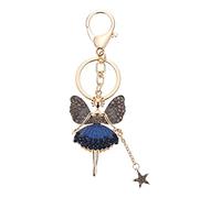 Mikikit Portachiavi Ballerina con Ciondolo per Auto e Zaino Decorazione Appendere Compleanno per