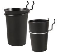 Mikikit Portautensili e Organizer 2 Pezzi Ganci Distanziatori e Bicchiere Multifunzione, Montaggio Semplice per Attrezzi e Oggetti da Officina