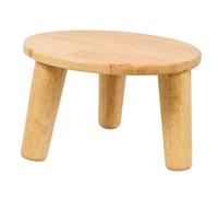 Mikikit Portavasi in Legno Supporto per Piante Piedistallo da Giardino Portafiori Rustico Rialzo per Vasi Sottovaso in Sgabello per Fiori Espositore per Interni Base per Vasi Decorazione p