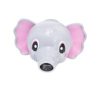 Mikikit Prolunga per Rubinetti per Lavabo Elefante Grigia per Ragazzo Ragazza, Grondaia di Guida Dell'acqua Sicura Antiscivolo, Estensore Ausiliario per Lavaggio Mani in Bagno Ragazzo Ragazza