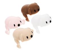 Mikikit Proteggi Angoli Tavolo 4 Pezzi in Silicone a Forma di Animali per Mobili Sicuri e Ragazzo Ragazza Design Semplice ed Elegante per Famiglie e Asili Nido