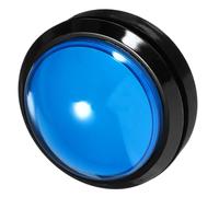 Mikikit Pulsante Buzzer Digitale con Lampada e Suono per Giochi Quiz Bottone per Risposta Interattivo Senza Batteria Colori Casuali Blu Colore Casuale Colore Casuale