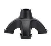 Mikikit Puntali Antiscivolo Per Bastoni Da Passeggio in Gomma Resistente All Abrasioni Piedi Stabili Per Trekking Outdoor Su Terreni Bagnati e Strade in Ghiaia Accessori Sostitutivi Neri