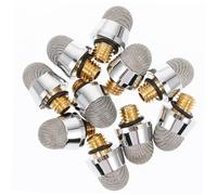 Mikikit Punte Di Ricambio Capacitive 10 Pezzi in Fibra Filettatura Esterna M5 6,4 Mm Per Penne Stilo Per Uso Su Smartphone e Tablet Touchscreen