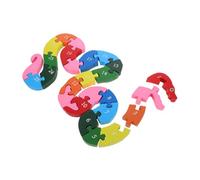 Mikikit Puzzle in Legno Educativi per Apprendimento Alfabeto e Intelligente per Sviluppo Cognitivo e Creatività per Scuola e Giochi Collaborativi
