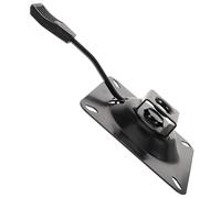 Mikikit Ricambio Base Sedia Ufficio in Ferro Robusto Piastra Girevole con Controllo Tilt Parte di Ricambio per Sedie da Gioco e Ufficio Facile da Installare e Durevole