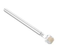 Mikikit Rodillo Micro Para Cuidado Preciso De Cejas Línea Capilar con Mango De Acero Inoxidable Cabezal Reemplazable Para Modelado Profesional Casa