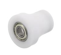 Mikikit Ruota Guida in Plastica per Vogatore Puleggia di Ricambio Piccola per Rullo Addominale Cuscinetti in Acciaio al Carbonio Resistente per Allenamento Core a Casa e Palestra