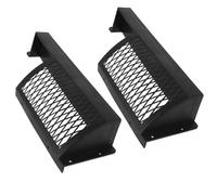 Mikikit Scatola Portapalline Calcio Balilla 2 Pezzi, Rete di Ricambio Resistente in Plastica Nera per Porta Biliardino, Accessori Sostitutivi per Gioco da Tavolo e Sala Giochi