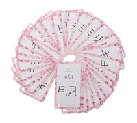 Mikikit Schede Didattiche Giapponese per Principianti Flashcard Portatili Sillabari Hiragana e Katakana Set Anelli Colorato per Apprendimento Lingua e Pronuncia Educativo per e