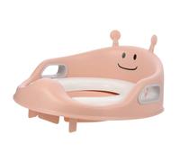 Mikikit Sedile Vasino per Ergonomico con Maniglie Antiscivolo Wc Ammortizzato Portatile con Cuscino in PU Adatto per Addestramento Facile Installare e