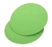 Mikikit Set 2 Pezzi Tappetini in Feltro per Piattaforma Girevole, Morbidi e Lisci, Antiscivolo, Durata Lunga, Accessori per Vinile