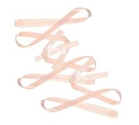 Mikikit Set 3 Nastri da Balletto in Raso per Scarpette da Punta 2,2 Iarde, Nastro Elastico per Scarpe da Ballo, Accessori per Danza e Spettacoli sul Palco, Colore Ballet Pink