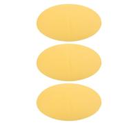 Mikikit Set 3 Pezzi di Panni Assorbenti in PVA Giallo per Ceramica, Riutilizzabili Forma Rotonda per Controllo Migliorato nelle attività di Ceramica e Fai da Te