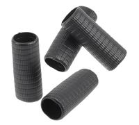 Mikikit Set Da 4 Manicotti Guaina in Gomma Per Impugnatura Archetto Di Violino e Basso, Accessori Per Riparazione e Protezione, Sostituzione Pratica e Resistente Per Strumenti a Corda