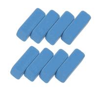 Mikikit Set da 8 Pezzi di Gomme la Pulizia in Gomma Blu, Pratiche e Facili da Conservare, per Decorazioni Scuola e Uso Studentesco Quotidiano
