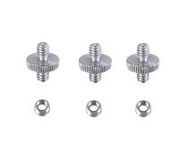 Mikikit Set da 9 Pezzi Viti Adattatore per Supporto Fotocamera in Metallo Resistente alla Corrosione Accessori per Treppiedi e Attacco Slitta Compatibile per Fotografia Smartphone e