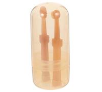 Mikikit Set Spazzolini da Denti in Silicone per Cani Piccoli e Cuccioli Doppia Testa 360° per Migliorare la Salute Orale e Prevenire Problemi Gengivali