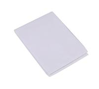 Mikikit Sfondo Fotografico Bianco Elegante Combinato di Vinile e Cotone, Decorativo e Confortevole al Tatto, per Feste e Interviste dal Vivo