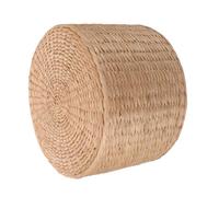 Mikikit Sgabello Intrecciato per Piccolo e Leggero Multiuso come Poggiapiedi e Tavolino Sgabello da Giardino Sicuro e Unico per Ragazzi e Ragazze