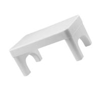 Mikikit Sgabello Per Wc Bianco Per Adulti Riduttore Per Vasino Robusto Sgabello Per La