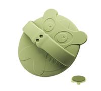 Mikikit Spazzola Bagno in Silicone Esfoliante per e Massaggiatore Capelluto Ergonomico per Adulti Colore Matcha